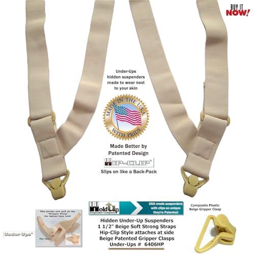 Holdup Hip-Clip estilo Under-Ups la excelencia de los cierres de plastico compuesto 7