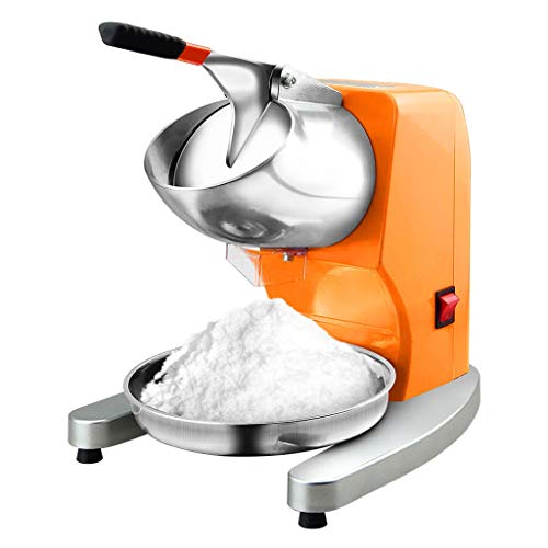 Freistehende kommerzielle Eismaschine Elektrischer Edelstahl-Eiscrusher-Smoothie-Rasierer-Cocktail-Hersteller-Eisblock, der Maschine