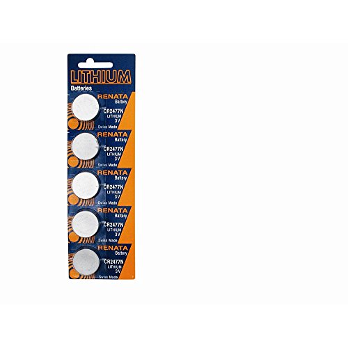 Goldia Pkg/5 Type Cr2477n Renata Swiss Lithium Batteries