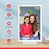 FRAMEO 10.1 Inch WiFi Digital Photo Frame with 5000mAh Battery,1280x800 HD IPS LCD Touch Screen,Auto-Rotate Portrait and Landscape,32GB Storage,Share Moments Instantly via Frameo App from Anywhere