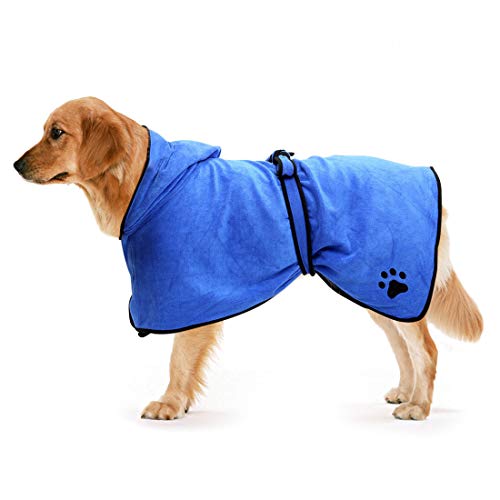 dog bath towel wrap