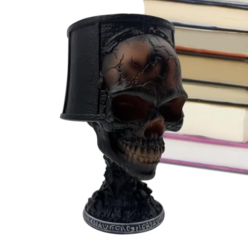 Décoration d'Halloween squelette et lampe de table gothique pour chambre