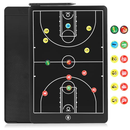 Tableau tactique LCD basket 16" pour les coachs en gymnase