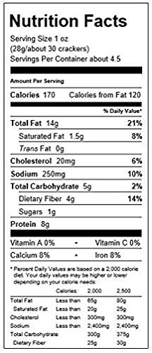 Liberated Herb Crackers, Paleo (Pack of 2)