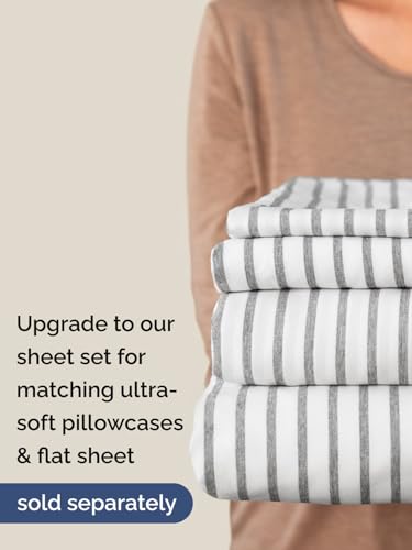 Drap-housse king extra profond de luxe pour hôtel matelas 61 cm - 8
