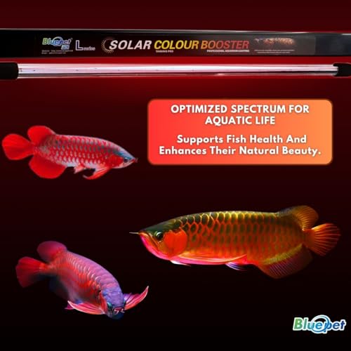 Image of Bluepet BL-S150 Colour Booster Submersible LED Light for Aquarium Fish Tank | Enhances Fish Colours & Mimics Natural Sunlight | Durable & Energy Efficient Design. (150cm)