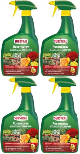 Preisvergleich Produktbild 4 X 1L Substral®Rosenspray Schädlingsfrei Careo Eco