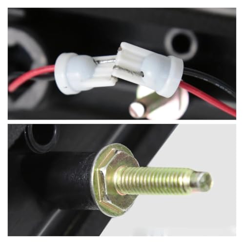 Troisième feu stop lampe d'arrêt LED à éclairage rouge intense