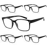 SIGVAN 5 Packs Blue Light Blocking Reading Glasses for Women Men Comfortable Computer Games Glasses...