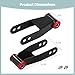 2 PCS Rear Drop Shackles Compatible with Chevy Silverado GMC Sierra 2001–2010, Suspension Lowering Kit with Bolts, Replaces 410520 410730, Robust Anti-Rust Iron, 9.1 x 3.4 x 3 in