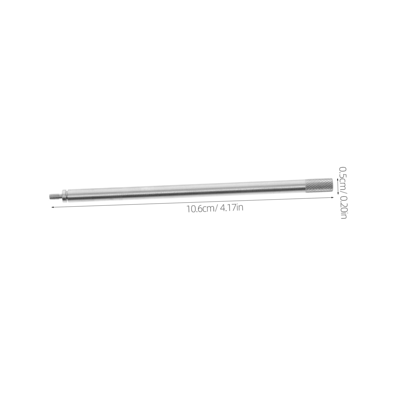 FELTECHELECTR Dial Indicator Extension Rod Indicator Assembly Magnetic Dial Indicator Mount Dial Test Indicator Dial Indicator Tip Probe Dial Indicator Mechanical Clock Stainless Steel Silver