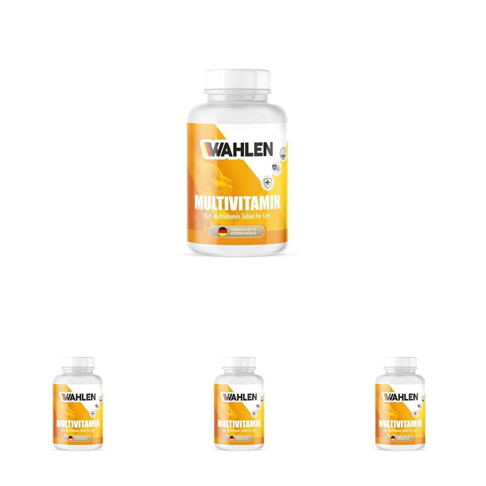 Wahlen Cat Multivitamin Gelişim Destekleyen Kedi Tableti 75 Gr - 150 Tablet (4 paketi)