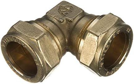 42mm Compression Equal Elbow (Known as 42mm Copper Pipe Fittings/Brass Compression Fittings/Elbow/Compression Elbow Also Available in 8mm, 10mm, 12mm, 15mm, 22mm, 28mm, 35mm, 42mm, 54mm)