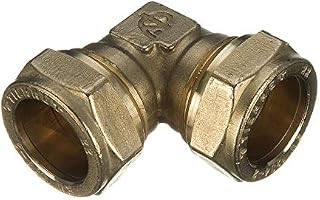 22mm x 15mm Reducing Compression Elbow - Pack of 2