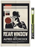 Alfred Hitchcock - Rear Window (1954) Wall Poster, 34L" x 22.4W", Premium Poster & Clip Bundle