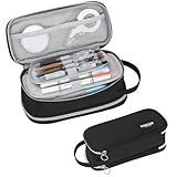 Tergopa Pencil Case Large Zipper Pencil Pouch for Girls Kids Teens Adults Aesthetic Pencil Bag...