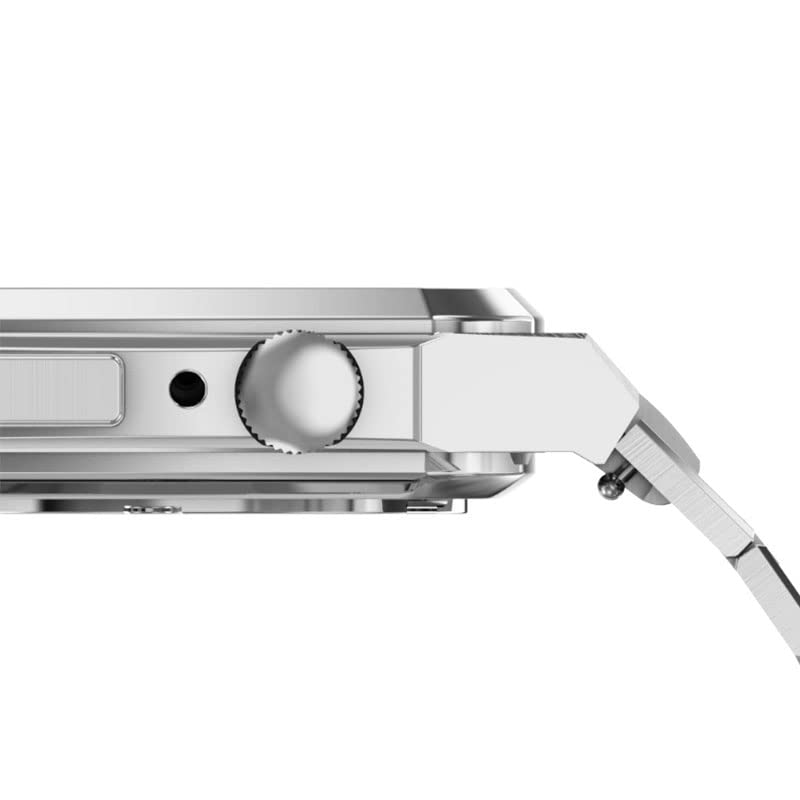 Stainless Steel Strap Case for Band Modification 45mm 44mm 41mm MetalKit Set for Series 8 7 6 SE 5 4 3 2 14