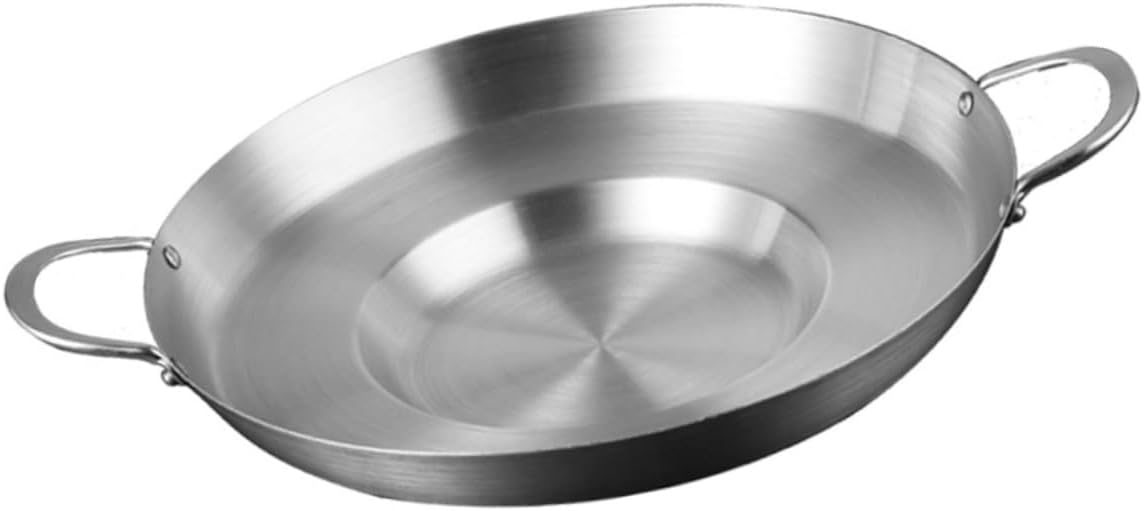 ABOOFAN Thick Stainless Steel Nonstick Frying Pan Lightweight Egg Pan for Cooking Compatible Cooktops for Omelets and Pancakes