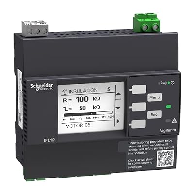 Schneider IMDIFL12MCT Localisateur de défauts Vigilohm AV. Localisateur de défauts à 12 canaux Modbus Harsh Environment - 100-440 VAC/DC_