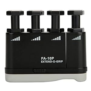 Finger Strengthener,Guitar Piano Finger Exerciser Hand Grip Trainer Strengthener Practice Tool,Finger Power Training for Guitar, Piano, Golf, Tennis & Physical Therapy