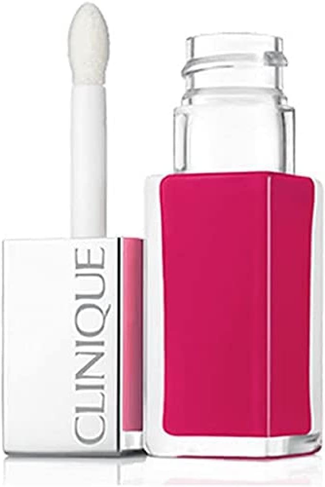 Clinique Lacquer # 08 Peace Pop Lip Color + Primer, 0.2 Ounce : Beauty & Personal Care