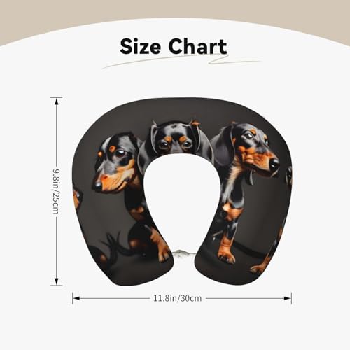 Almohada de Polyester para Cuello y Hombros Negro miniatura 5