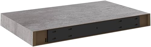 Miniatura 7 de Estantes flotantes de pared, 2 piezas, estante de pared, estantes montados en la pared, estantes para almacenamiento de pared, estante de exhibición