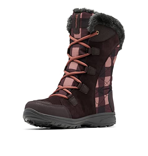 Columbia Women's Ice Maiden II Snow Boot, New Cinder/Crabtree, 6