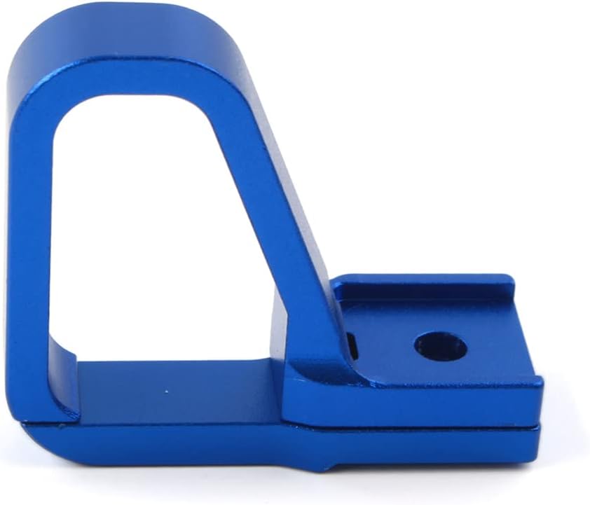 LIRU Motorcycle Front Brake Hose Cable Clamp Aluminum Blue for Yamaha YZ250F 1994-1996, YZ250F 2000-2003, YZ80 1993-2001, YZ85 2002-2018,Replaces OEM 4DA-23389-00-00