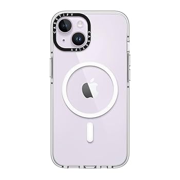 Amazon.co.jp: CASETiFY クリア iPhone 14 ケース [黄ばみにくい