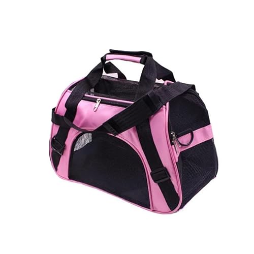 Bolsa Transporte Pet Viagem Cabine Avião Cachorro Gato (Rosa)