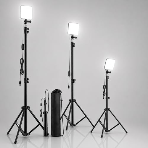 Dunekart LED Camping & Fishing Light with Stand | Rechargeable Portable USB Outdoor Lamp | Long-Lasting Water-Resistant Floor Light for Camping Garden Patio Tent Bedroom & Living Room