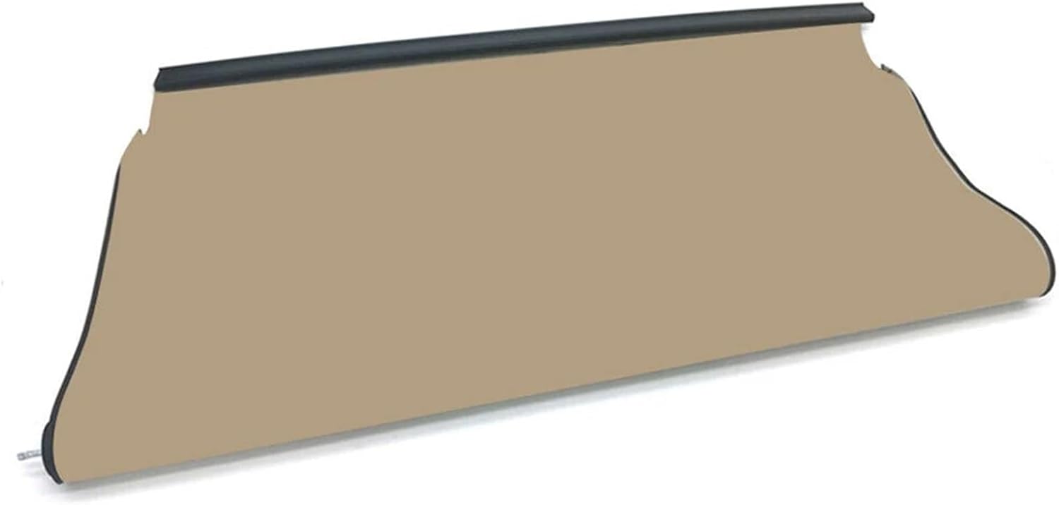 Car Sunroof Sunshade Curtain Assembly Sun Roof Shade Cover Black Beige Gray Compatible with Cadillac XTS 2013-2018 (Color : Beige)