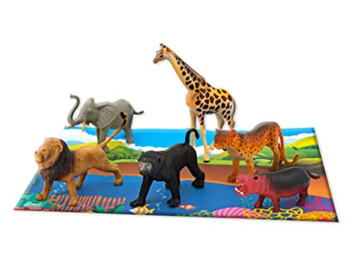 Teorema 70305 - Animali della Giungla Busta Gigante 12 Pezzi