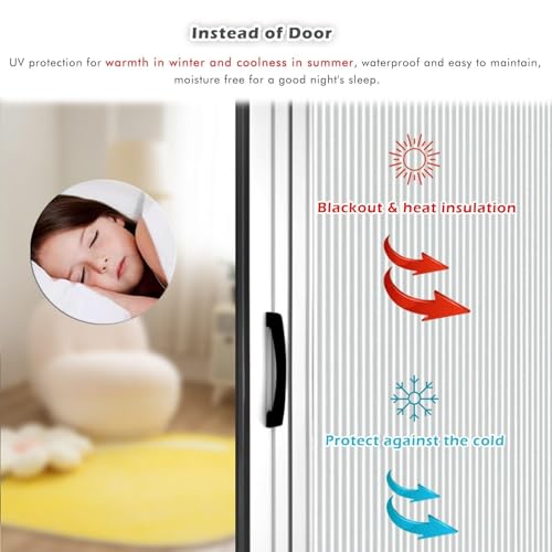 Porte de douche blanche pour remplacer une ouverture battante étroite