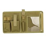 Angoily Kartenordner Outdoor Notizblockhalter Aus Robustem Reißfestem Material in Tarnmuster Vielseitiger Organizer Für Landkarten Und Schreibwaren Tragbare Aufbewahrung Für Outdoor Und Militärfans