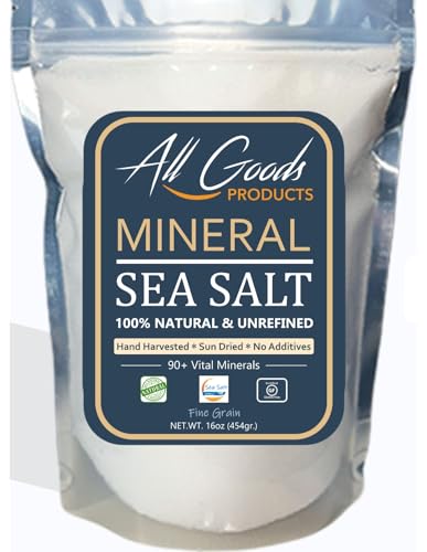 Rich Mineral Fine Grain Sea Salt
