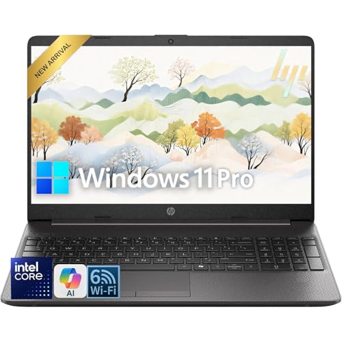 Image of HP 15.6 inch FHD Business Laptop for Study or Work, Intel 13th Gen Core i3-1315U Hexa-Core Processor(Beats i7-1250U), Stereo HD Audio 16GB, 512GBSSD, Windows 11 Pro, Ethernet & SD Card