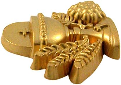 Miniatura 3 de Needzo Pin de solapa de primera comunión de cáliz IHS en tono dorado, 34 pulgadas, Metal