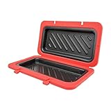 Käsetoast-Maker – 19,3 cm Mikrowellen-Grillpresse, Silikon-Sandwich-Kocher, antihaftbeschichtetes Brotheizwerkzeug, kompakte Toast-Sandwich-Kocherpresse für Wohnheim, Camping, Picknick, Küche, Reisen