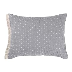 White Stitching on Grey