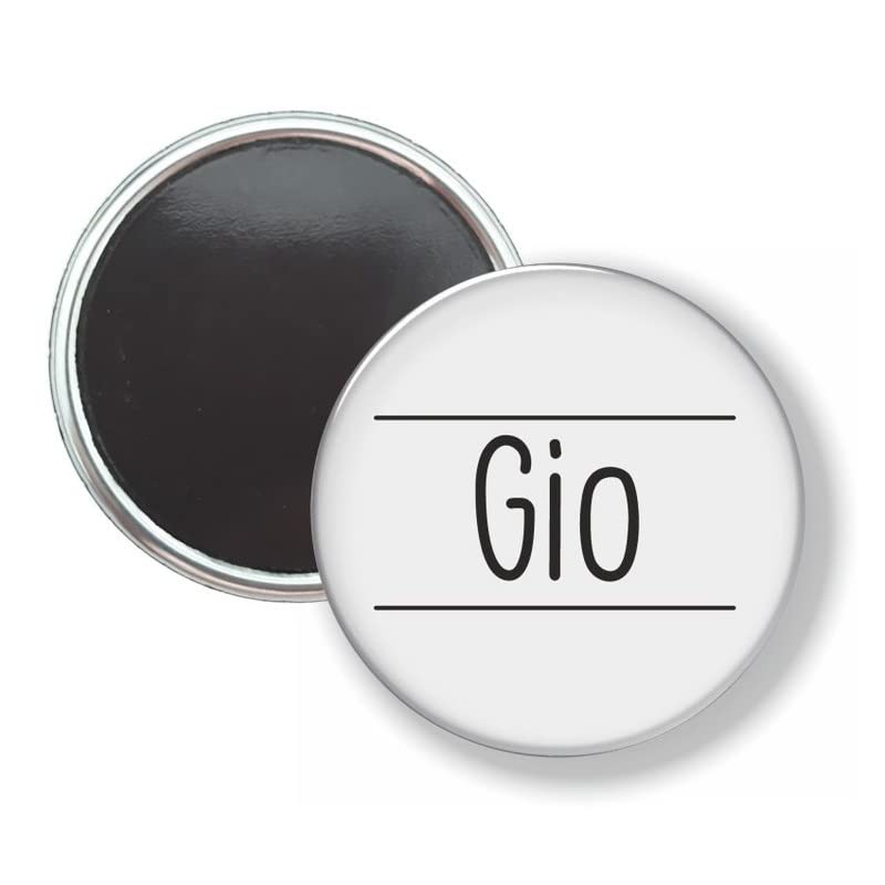 Button with Magnet 58 mm - Gio - Not for Clothing, 58 mm, Plastic, 58mm, Plastic