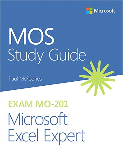 Mos Study Guide For Microsoft Excel Expert Exam Mo-201 #TOP9