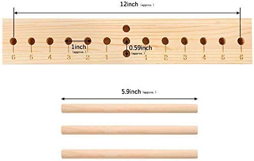 Bow Maker For Ribbon, Wooden Wreath Bow Maker Tools For Creating Gift Bows, Wreath Ribbons, Party Jewelry, Corsages, Holiday Wreaths, Various Crafts (Bow Maker White) #TOP1