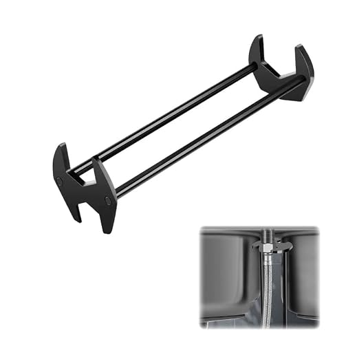 Basin Wrench, 2026 New Multifunctional Sink Wrench Faucet Tool Plumbers Tool for Under Basin Sink Tight Spaces Kitchen Bathroom Home (B)
