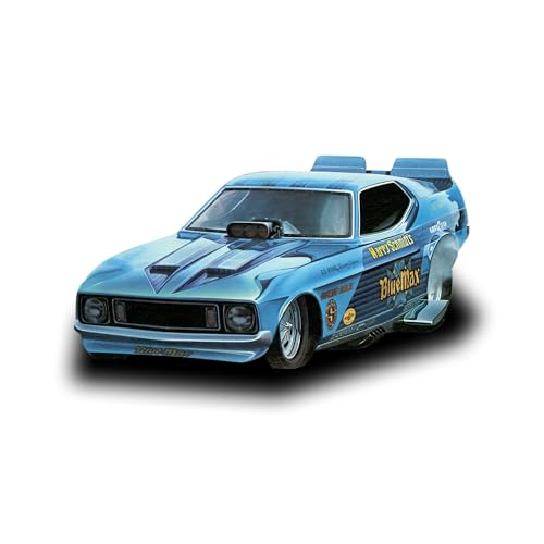 Modelo a escala 1:25 MPC Blue Max Long Nose Mustang