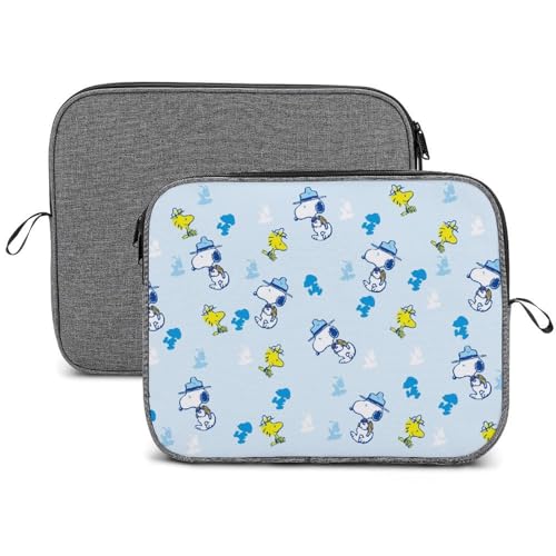 スヌーピー 【 ラップトップケース 13インチ 14インチ 】 パソコンケース PCケース ノートパソコンバッグ スリーブ 耐衝撃 軽量 撥水加工 全面保護 アニメ 可愛い おしゃれ メンズ レーディス
