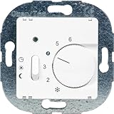 Abridor OPUS® 55 - Regulador de temperatura ambiente, abridor, con interruptor de mano, color antracita – brillo satinado