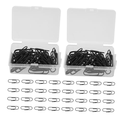 ZUNOXAZ 500個 ブック ページ ホルダー オフィス 用品 ファイル オーガナイザー クリップ 書類 ファイル クリップ ワイヤー 分類 クランプ 再利