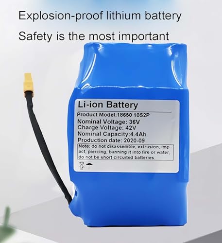 High-Capacity 36V 4400mAh lithium-Batterie für Elektrofahrräder und Hoverboards mit langer Dauerakku und hoher Leistungs